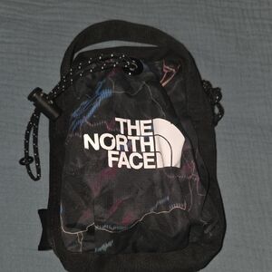 The North Face Black and Blue Belt Bag